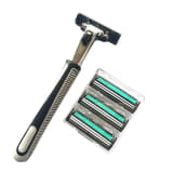 Razor with 30 replaceable blades (BIG-PACK)