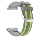 Klockarmband till FitBit Ionic av silikon - Grå och Grön