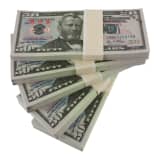 Leikkirahat - 50 Amerikan dollaria (100 seteliä)