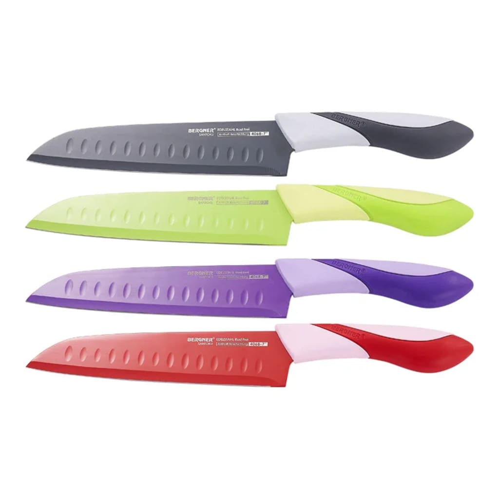 Afbeelding Bergner BG-4068, Santoku-Mes Roze door Vidaxl.nl