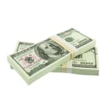 Leikkirahat - 100 Amerikan dollaria (100 seteliä)