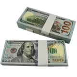 Leikkirahat - 100 Amerikan dollaria (100 seteliä)