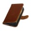 Casualcases Bookwallet Lederlook Hoes Motorola Moto E 3Rd Gen Bruin casualcases kopen in de aanbieding