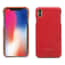 Pierre Cardin Lederen Backcover Hoes Iphone Xs Max Rood pierre cardin kopen in de aanbieding