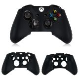 Silikonöverdrag till handkontroll, svart, Xbox One