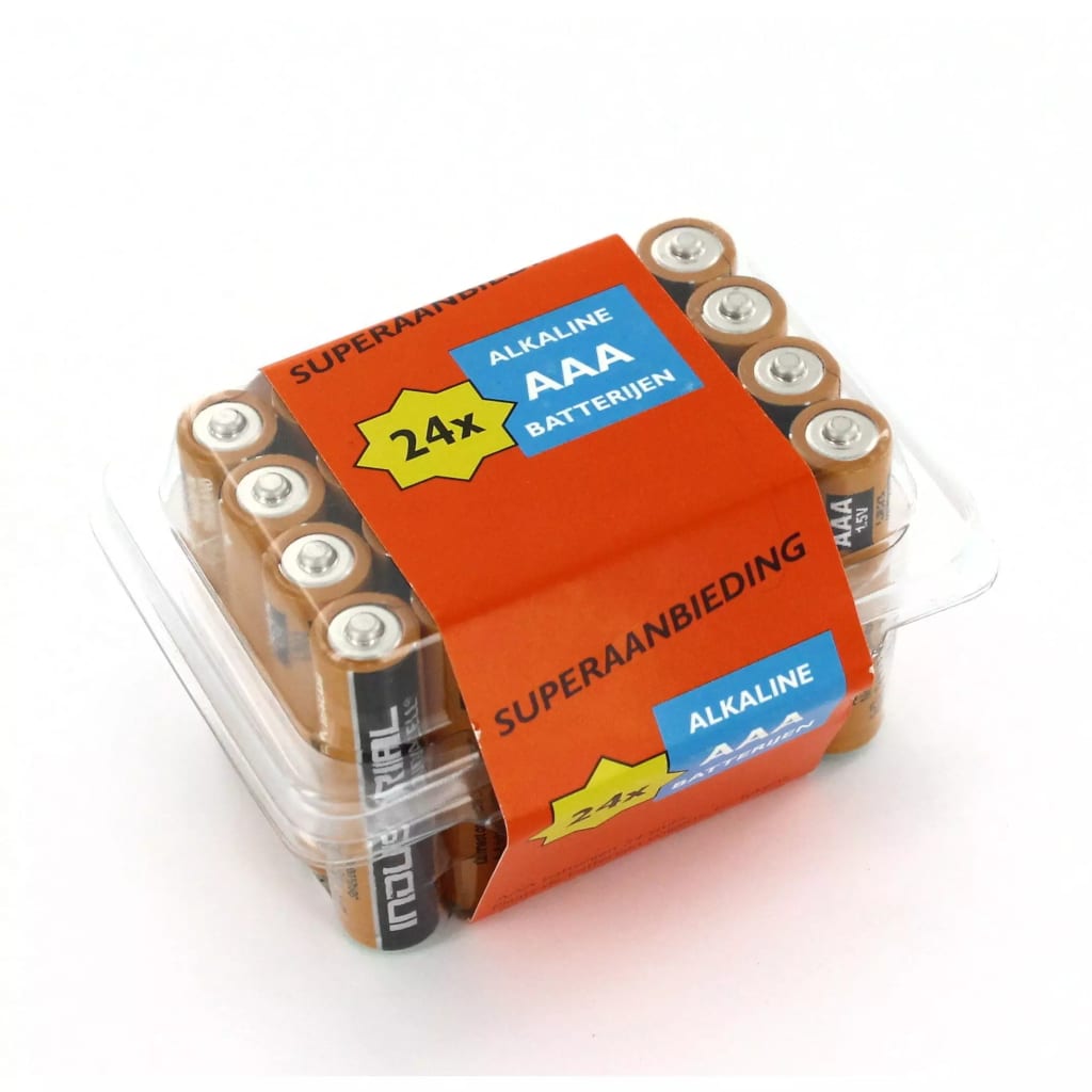 Afbeelding Duracell Industrial Alkaline AAA box 24 stuks door Vidaxl.nl