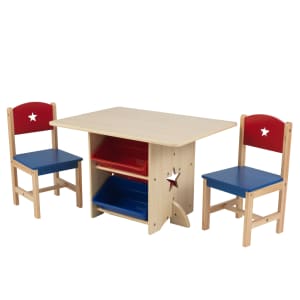 Shop KidKraft Bord med 2 stoler stjerne | vidaXL.no stol z krzeslami