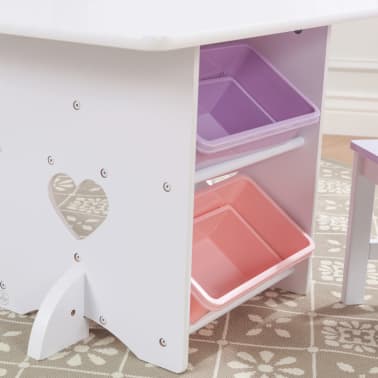 Kidkraft Heart Table With 2 Chairs Set Vidaxl Ie