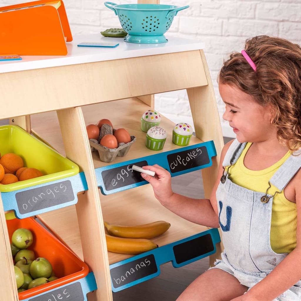 

KidKraft Speelgoed marktkraam 61x41x120 cm 53017