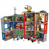 KidKraft Ensemble de jouets 35 pièces Everyday Heroes Bois 63239