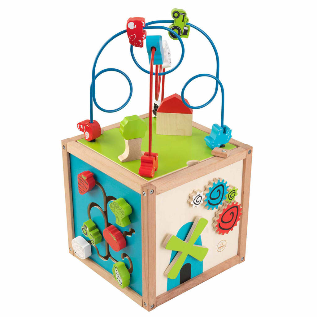 KidKraft Kralendoolhof kubus 27,2x26,7x47 cm 63243