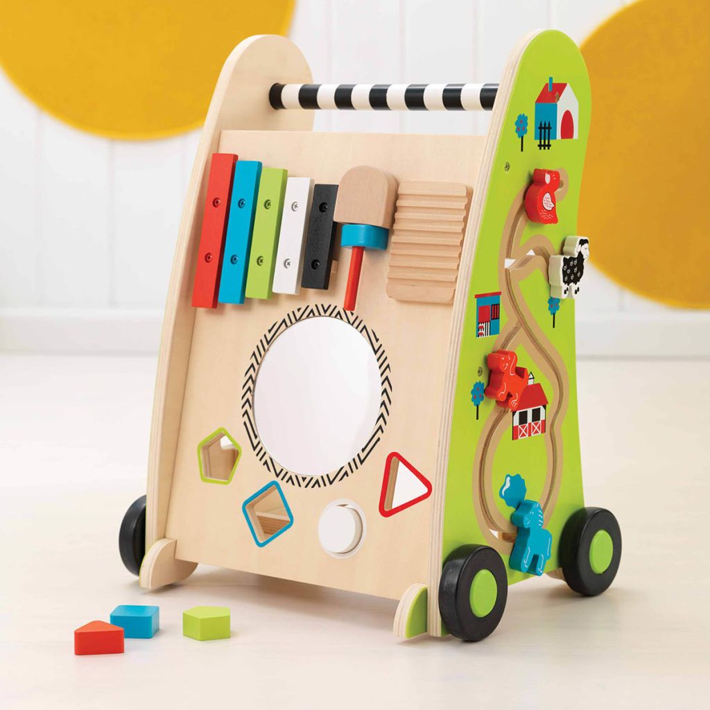 

KidKraft Activiteiten loopwagentje 37,1x30x50,2 cm 63246