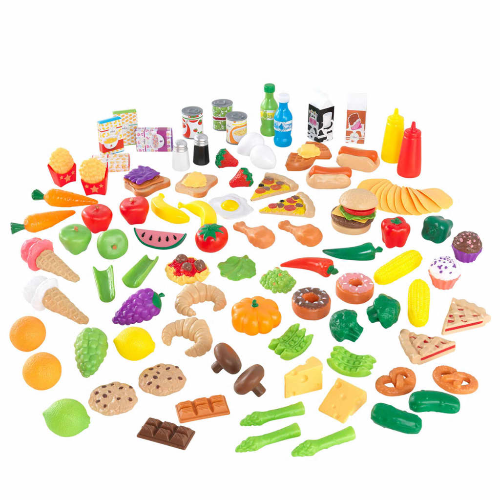 Afbeelding KidKraft Speelvoedsel set Tasty Treats 115-delig 63330 door Vidaxl.nl