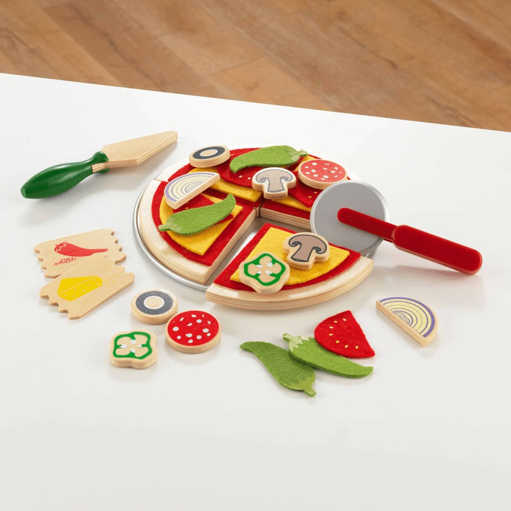 

KidKraft Pizza speelset 30-delig 63347