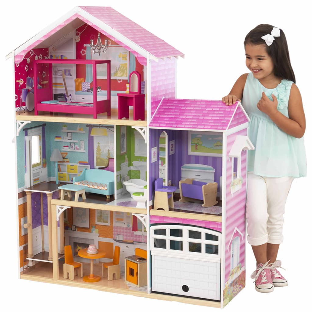 

KidKraft Poppenhuis met 3 etages Avery 100,5x32x116,3 cm 65943