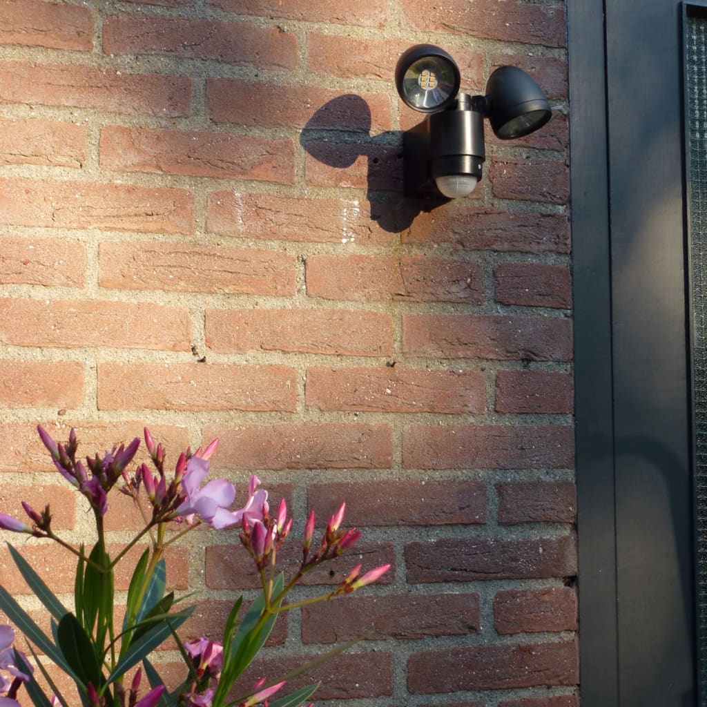 VidaXL - Luxform Tuin wandlamp met PIR sensor Umbriel 230 V