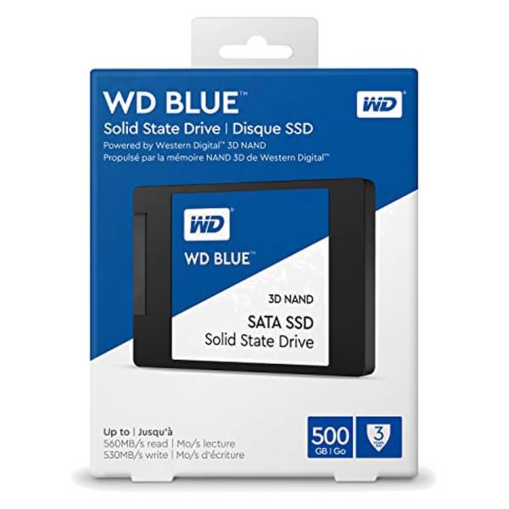 Afbeelding Western Digital WDS500G2B0A SATA III internal solid state drive door Vidaxl.nl