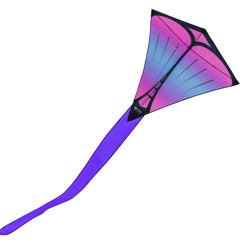 Prism eenlijnsvlieger Pica Iris 91,5 x 94 cm roze/paars