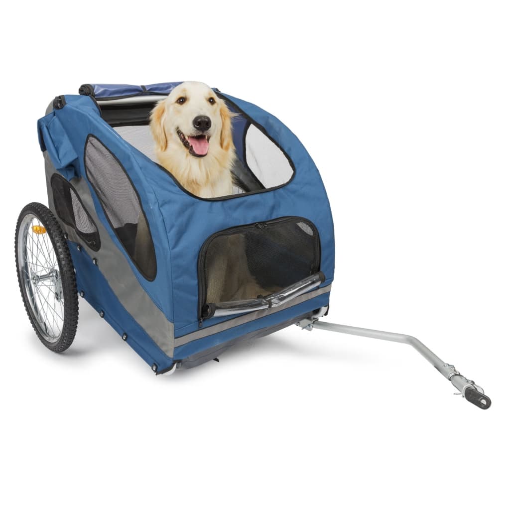 PetSafe Remorque de vélo pour chien Happy Ride L Bleu