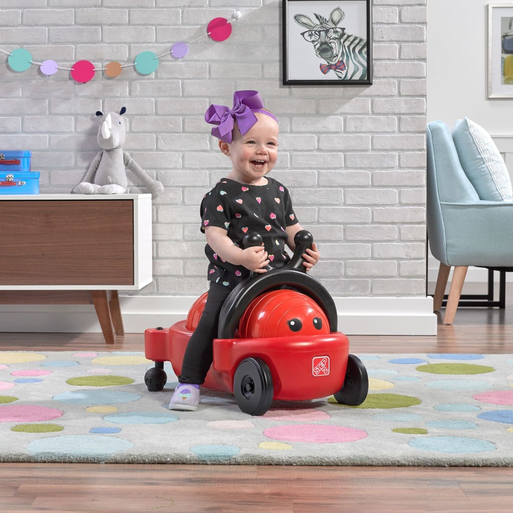 Step2 Jouet à chevaucher à bascule 2 en 1 Lady Bug
