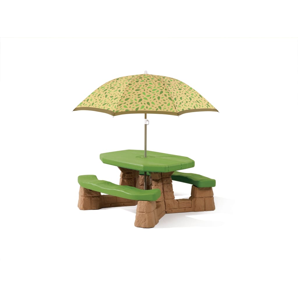 

Step2 Picknicktafel met parasol