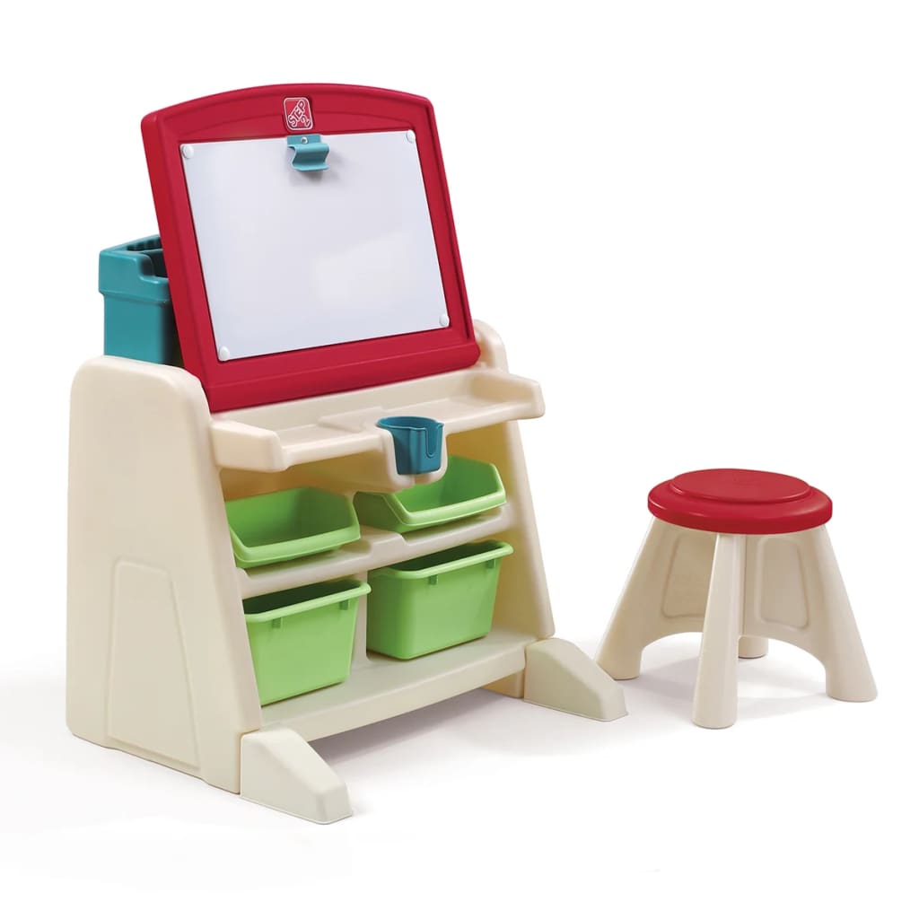 Step2 Easel Desk With Stool Flip Doodle 836500 For Sale In Uk