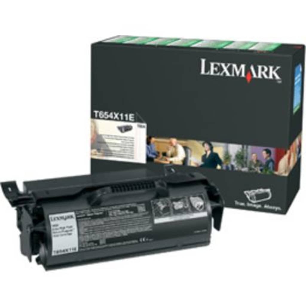 Afbeelding Lexmark T654X11E Toner Zwart Extra hoge capaciteit door Vidaxl.nl