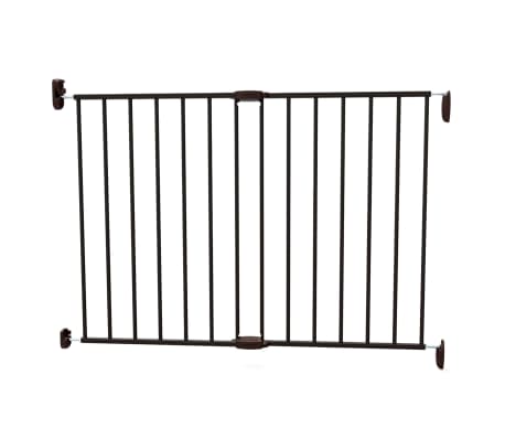 Noma Raztegljiva varnostna vrata 62-102 cm kovinska črna