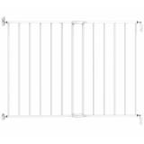 Noma Barreira de segurança extensível 62-106 cm metal branco 93361