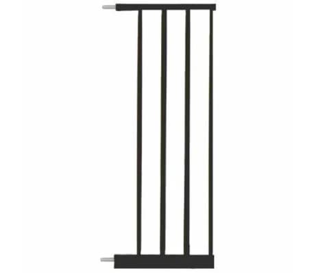 Noma Safety Gate Extension Easy Pressure Fit 28 cm Metal Black 93484