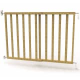 Noma Barreira de segurança extensível 63,5-106cm madeira natural 93729