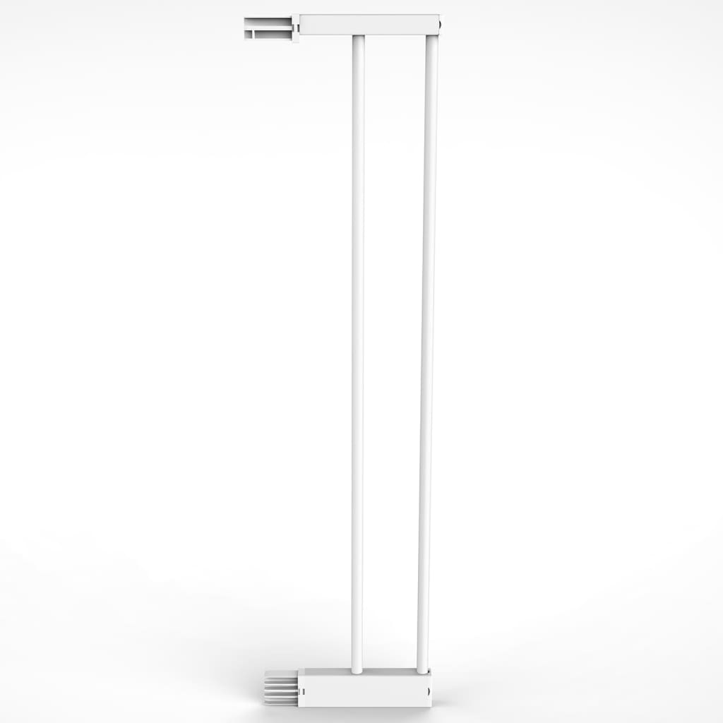 Noma Extension de puerta Easy Pressure Fit 14 cm metal blanca 93965