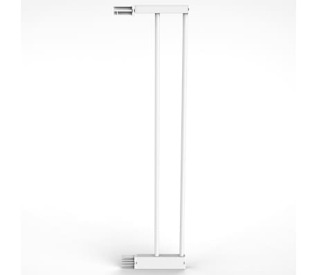 Noma Extension de puerta Easy Pressure Fit 14 cm metal blanca 93965