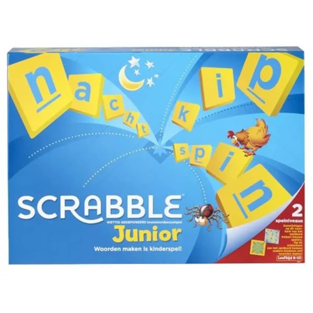 Afbeelding Mattel scrabble Junior door Vidaxl.nl