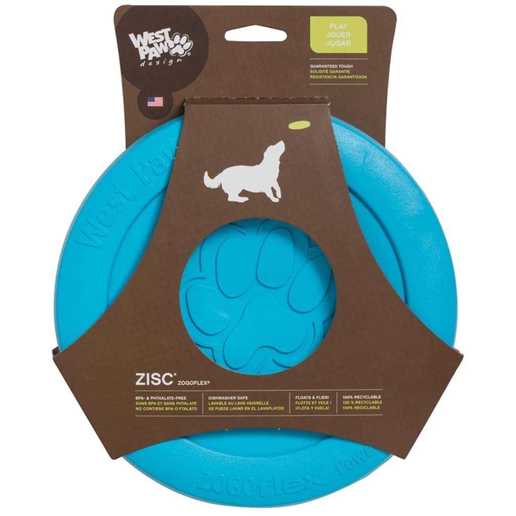 

Zogoflex Hondenfrisbee Zisc blauw maat L 1935