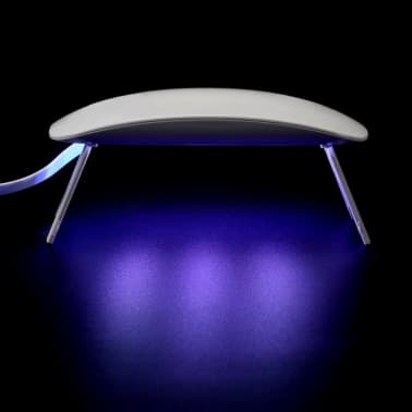 Handla Mini UV LED Lampa för Naglar, Vit | vidaXL.se Handla Mini UV LED Lampa för Naglar, Vit | vidaXL.se