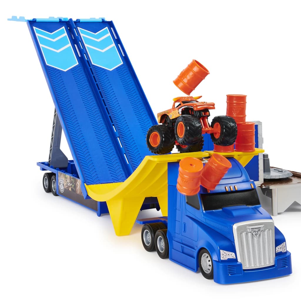 

Monster Jam Speelset Hauler transformerend 2-in-1 1:64
