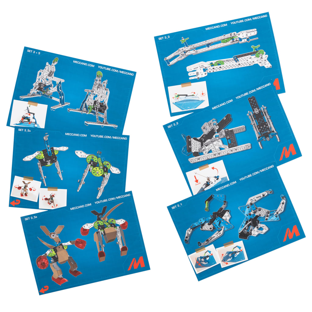 

Meccano Bouwset 3 Geared Machines