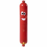 Silly Sausage Reaktionsspiel Rot 6040578