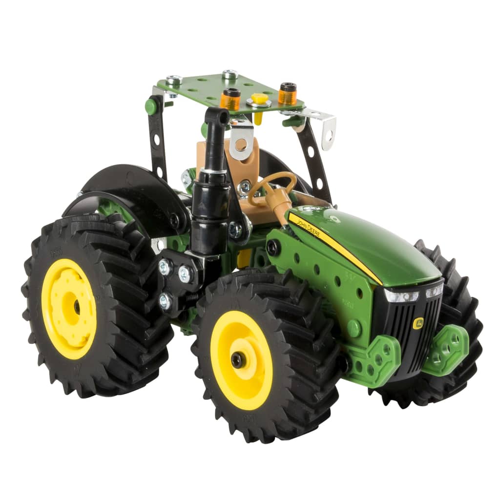 Meccano Tractormodelset John Deere 8RT groen zwart
