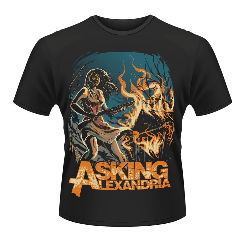 Afbeelding ASKING ALEXANDRIA -AM I INSANE T-shirt door Vidaxl.nl