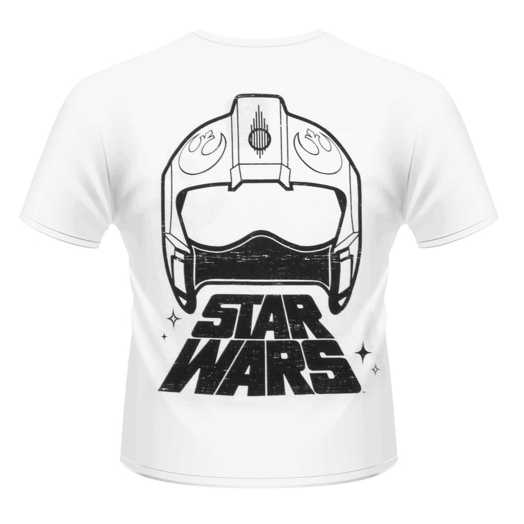 Afbeelding Star Wars - X-WING FIGHTER REAR T-Shirt door Vidaxl.nl