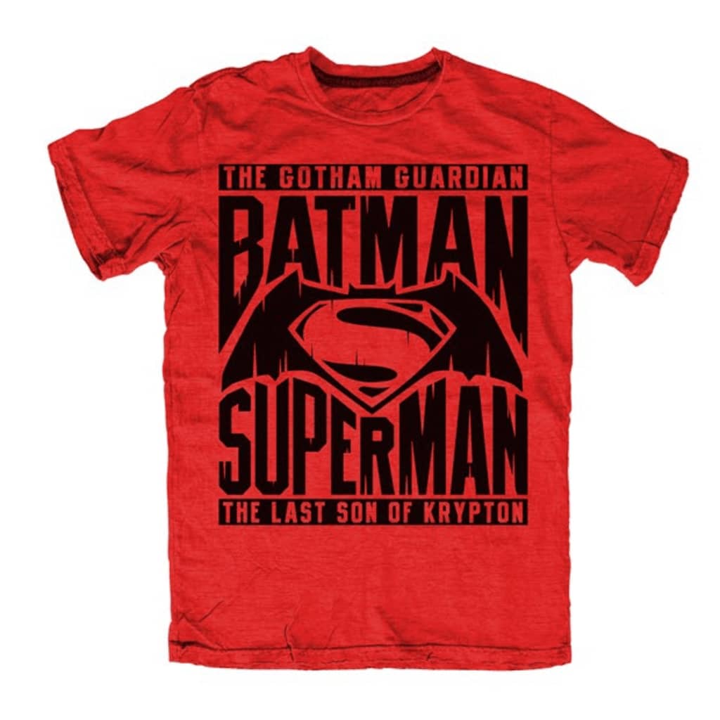 Afbeelding Batman V SUPERMAN THE GOTHAM GUARDIAN T-Shirt door Vidaxl.nl