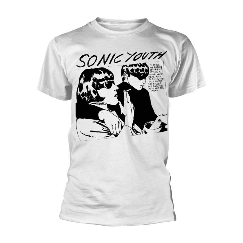 Rockshirts Sonic Youth Goo Album Cover (White) T-Shirt
