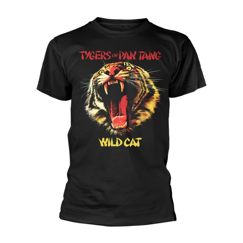 Rockshirts Tygers Of Pan Tang Wild Cat T-Shirt