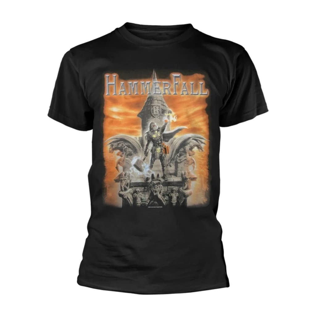 Afbeelding Hammerfall Built To Last T-Shirt door Vidaxl.nl