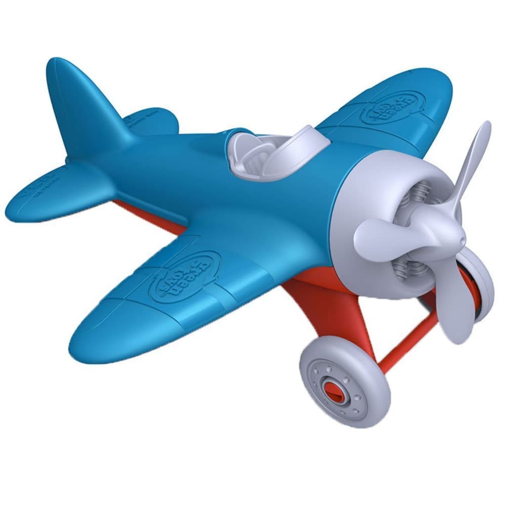 Green Toys Airplane (Blue Wings)