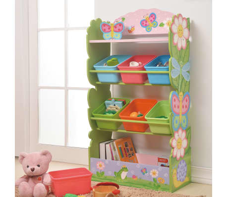 Fantasy Fields Children Magic Garden Wooden Toy Storage Tidy Magic Garden Wooden Toy Storage Tidy