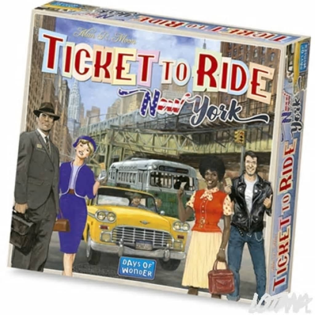 Afbeelding Spel Ticket To Ride New York (6100560) door Vidaxl.nl