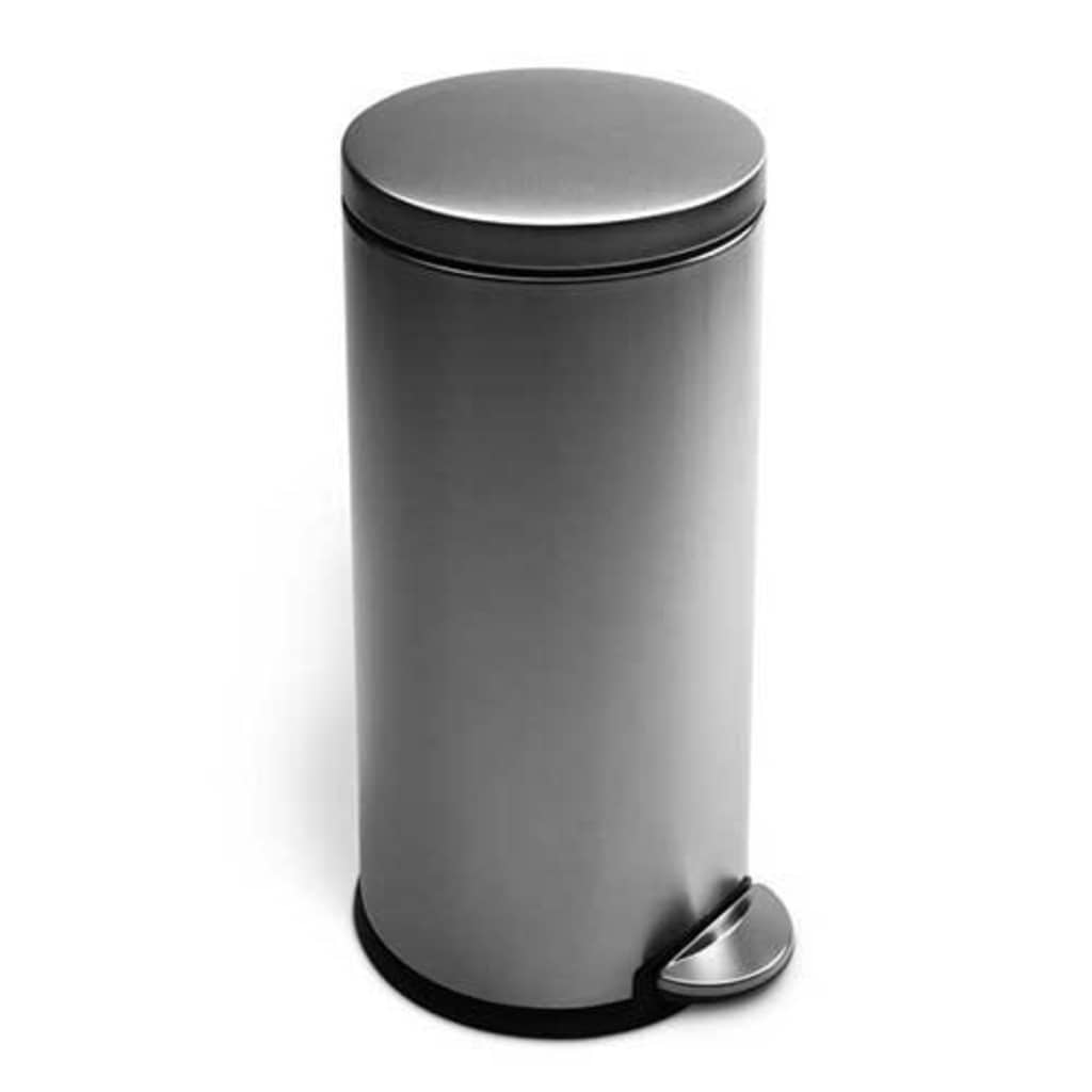 Simplehuman Afvalemmer Round Step 30 Liter simplehuman kopen in de aanbieding Simplehuman Afvalemmer Round Step 30 Liter simplehuman kopen in de aanbieding